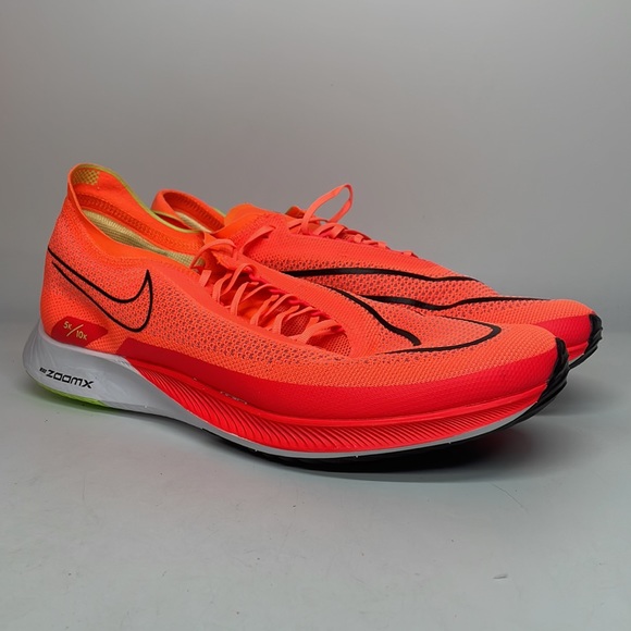 Nike Zoomx Streakfly Total Orange Black DJ6566-800 Running Shoes Men’s Size 14 - Picture 2 of 5